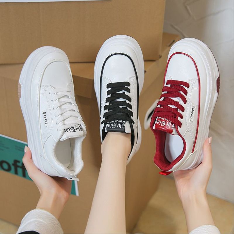 RYX - Vibrant Simplie Sepatu Sneakers Tali Wanita Fashion Casual / Olahraga - Ori Import