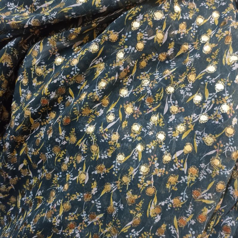 kain emas / kain ceruty motif premium // kain motif emas / kain bahan // kain motif / glitrr emas / 