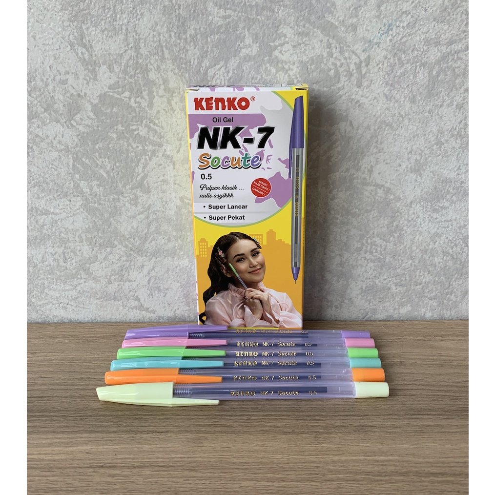 

PULPEN KENKO NK-7B SOCUTE OIL GEL 0.5MM