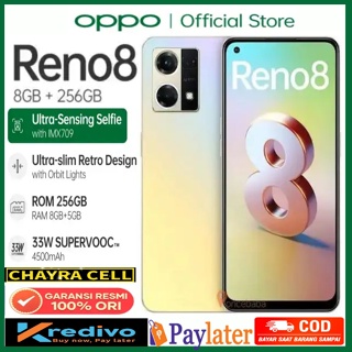 Oppo RENO 8 4G RAM 8GB+5GB Extended ROM 256 GB { Original, Baru, Segel & Garansi Resmi OPPO Indonesia } Juga tersedia Type Lain oppo A17, A17K, A54, A57, A76, A77s, A96, Reno 7, Reno 8. oppo, vivo, samsung, realme. info produk lainnya klik ”Toko” di bawah