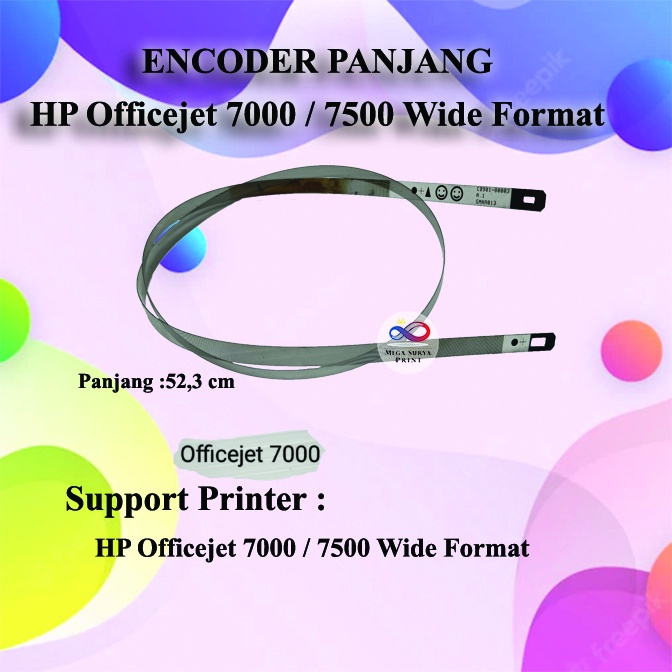 ENCODER PANJANG HP OFFICEJET 7000 ORI - BEKAS