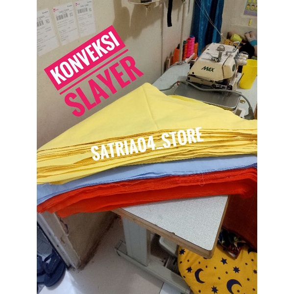 SLAYER POLOS SEGITIGA/SEGIEMPAT/MANASIK HAJI ANAK