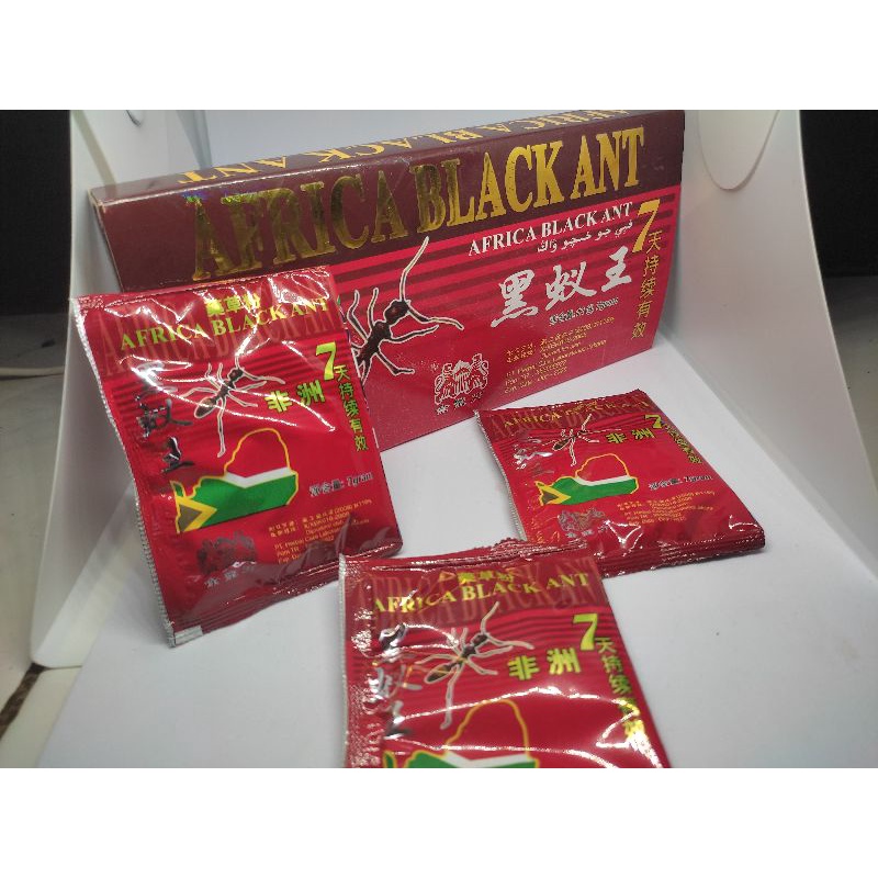 [TOP] JAMU SEMUT AFRICA 12 ORIGINAL || Kemasan Serbuk, Untuk pria sejati kuat dan tahan lama