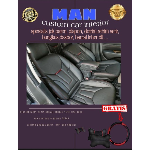 sarung jok mobil Serena 2010, Fortuner lama, Innova lama, Pajero sport