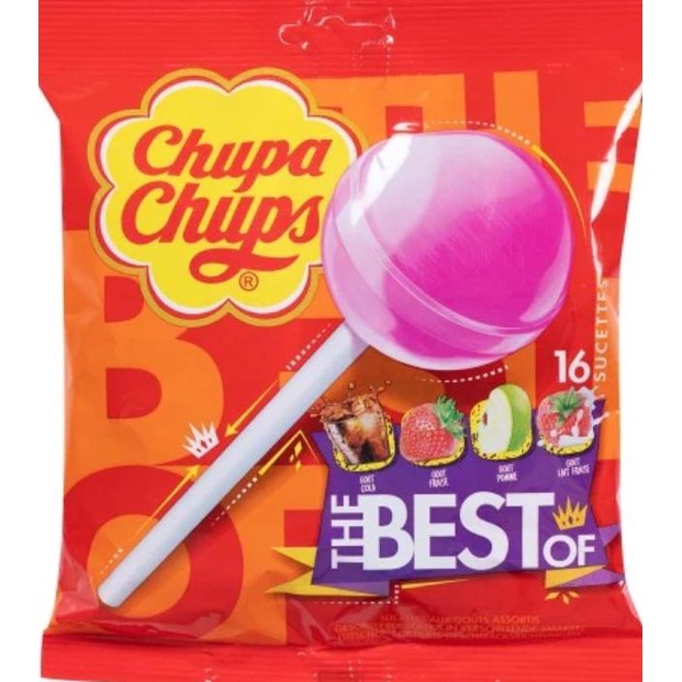 

CHUPA CHUPS THE BEST OF isi 16 pcs