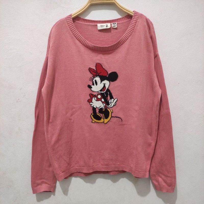 Sweater Rajut Anak Brand Uniqlo x Disney Size 140