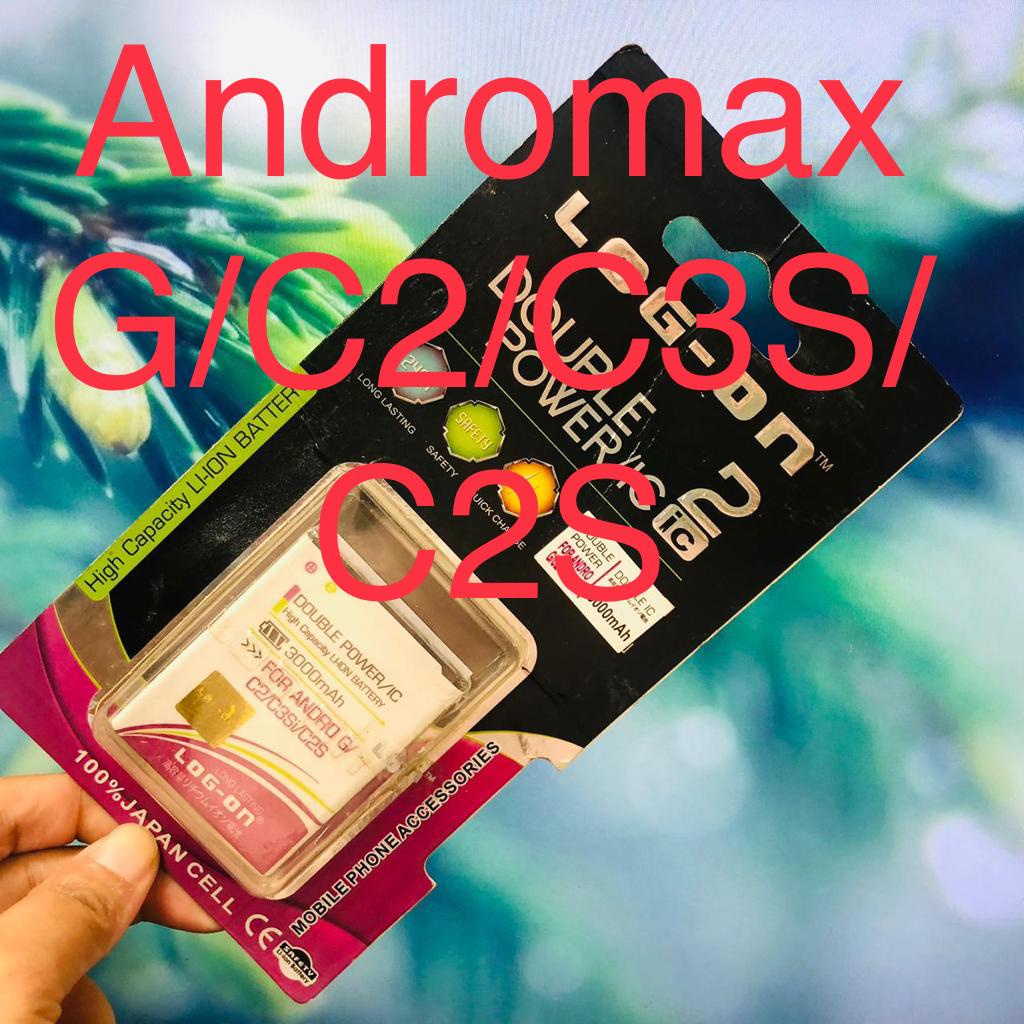 BATT BATERAI LOG ON ANDROMAX A/ ANDROMAX C/ ANDROMAX C3/ ANDROMAX EC/ ANDROMAX G/ ANDROMAX G2/ ANDROMAX I NEW/ ANDROMAX I2/ ANDROMAX M2/ ANDROMAX Q/ ANDROMAX QI/ ANDROMAX U/ ANDROMAX V1V2/ ANDROMA V3S