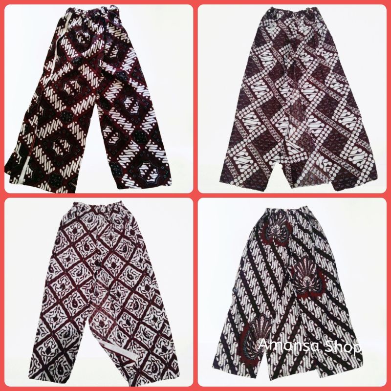 Rok Celana Wiru Batik Jogja