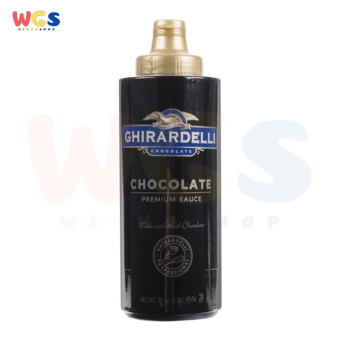 

Tokopratiwiw - Ghirardelli Black Label Premium Sauce Chocolate Flavor Usa 16Oz 454Gr