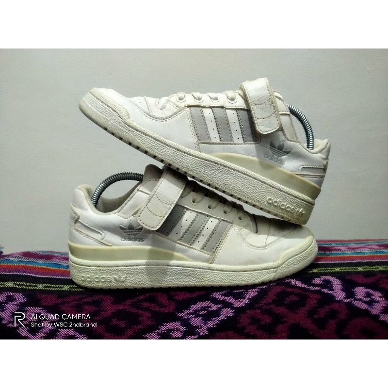 Adidas forum 84 low || second brand original || size 41,5 || siap kirim || sepatu termurah || sepatu