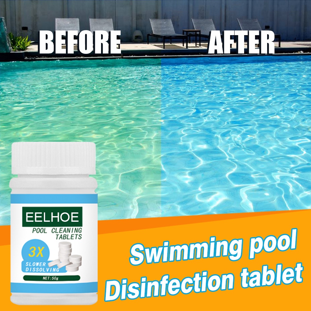 Obat Pembersih Kolam Renang/Dispenser Floating Chlorine Tablet/Pelampung Tablet Kolam Renang