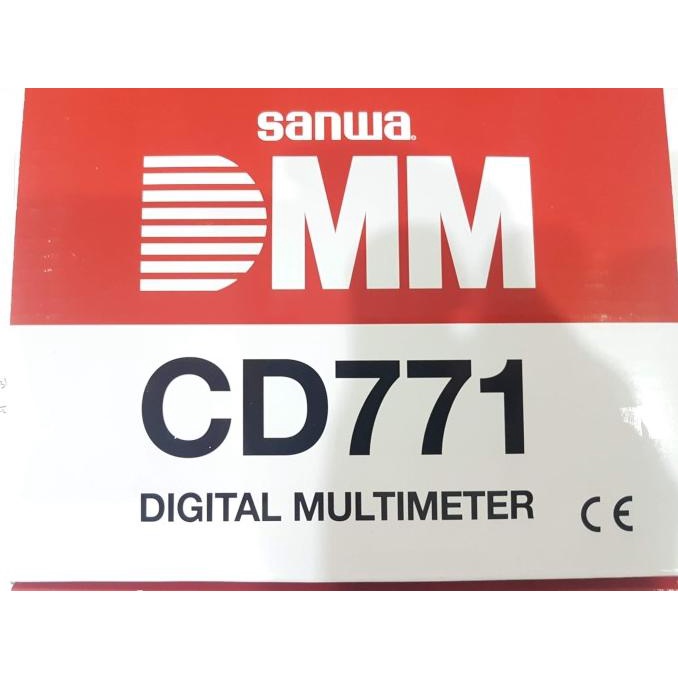 AVOMETER CD771 / Multimeter DIgital SANWA CD771 / CD-771 / CD 771 barang promo