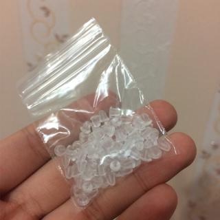 Stopper Belakang Anting Tusuk Bahan Karet Lembut Transparan