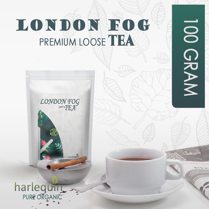 

LONDON FOG LOOSE TEA 100 GRAM TEH EARL GREY DENGAN VANILLA