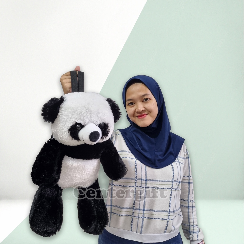 Tas Panda Ransel Tas Boneka Panda Viral Lucu Gemoy Viral