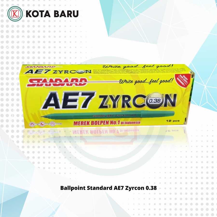 

Ballpoint standard AE7 Zyrcon 0.38