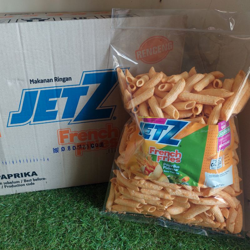 

JetZ French Fries Paprika Flavour / Rasa Paprika By Indofood 250 Gram