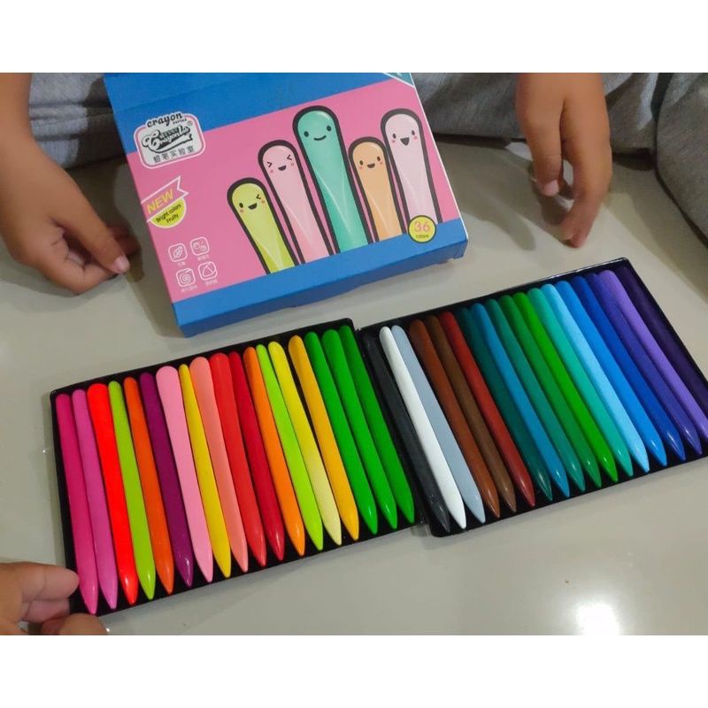 

crayon 24pcs warna