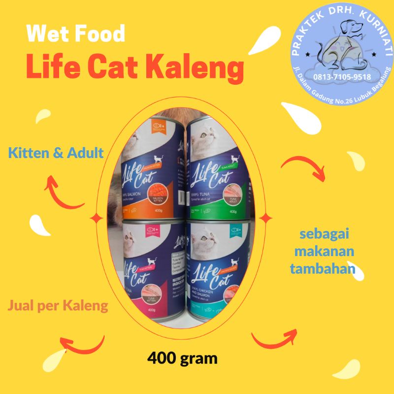 life cat wet food kaleng