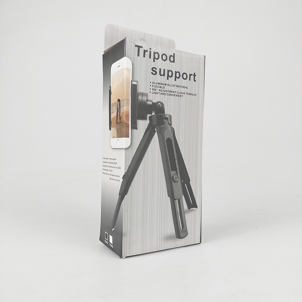 Tripod Mini HP Kamera Smartphone With Holder Clamp Penjepit HP K-518 CNS