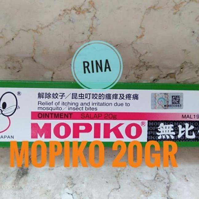 Mopiko Ointment - Mopiko - Wu Bi Gao - Salep Kulit - Anti Nyamuk