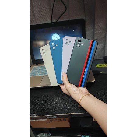 case SAMSUNG GALAXY AO4 / AO4e SILIKON Soft Lucky back cover pelindung kamera