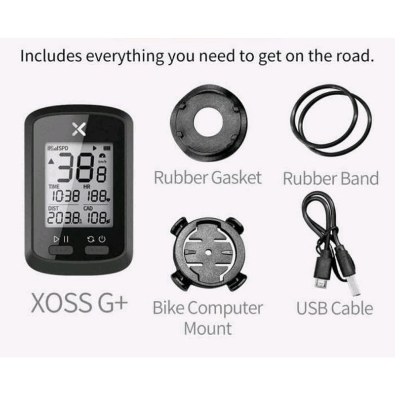 Spedometer Xoss G+ Speedometer sepeda