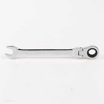 GS7i Oloey Kunci Pas Dual Head Combination Ratchet Wrench Flexible Head 12mm Cl6-24 Silver Ori-YA