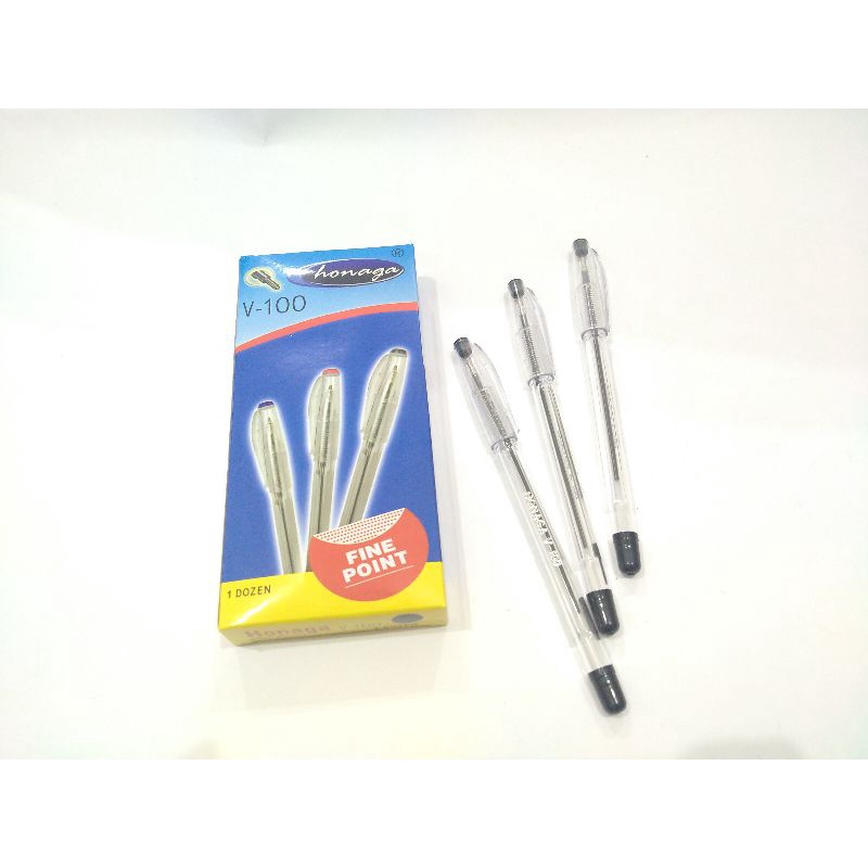 Bolpoint Honaga V100 Hitam