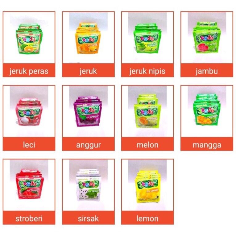 JASJUS MINUMAN SERBUK INSTAN 1 DUS = 300 PCS [SWEETSPACE]