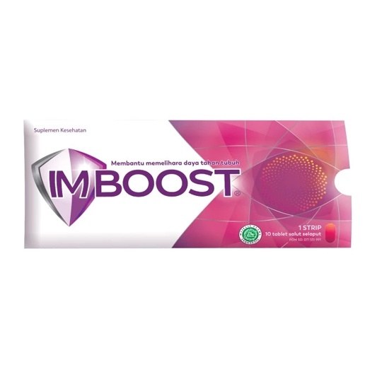 Imboost Tab strip isi 10