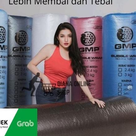 

PROMO!!! Bubble Wrap Roll Pack/buble WRAP BIRU plastik WRAPING BESAR - Putih Bening