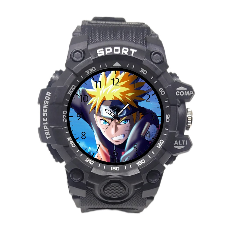 Jam Tangan Anak Laki Laki Naruto Anti Air