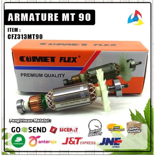 [BISA COD] Armature Mt 90 Sparepart Gerinda Maktec Mt 90 Premium Quality / Perlengkapan Rumah Tangga
