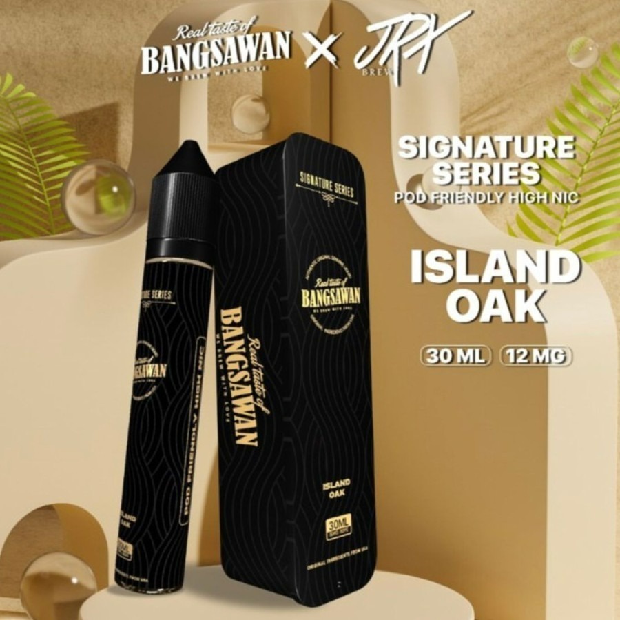 BANGSAWAN PODS FRIENDLY &amp; SALTNIC 30ML BY BANGSAWAN X JRX LIQUID BANGSAWAN