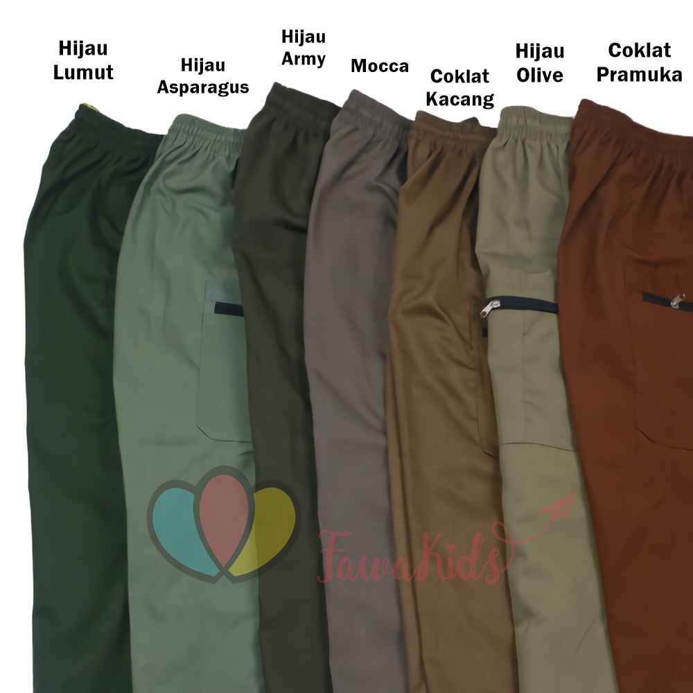 Celana Pangsi NORMAL fit to M / Kantong Santai Harian Pria Polos Laki Resleting Big Size Murah Adem