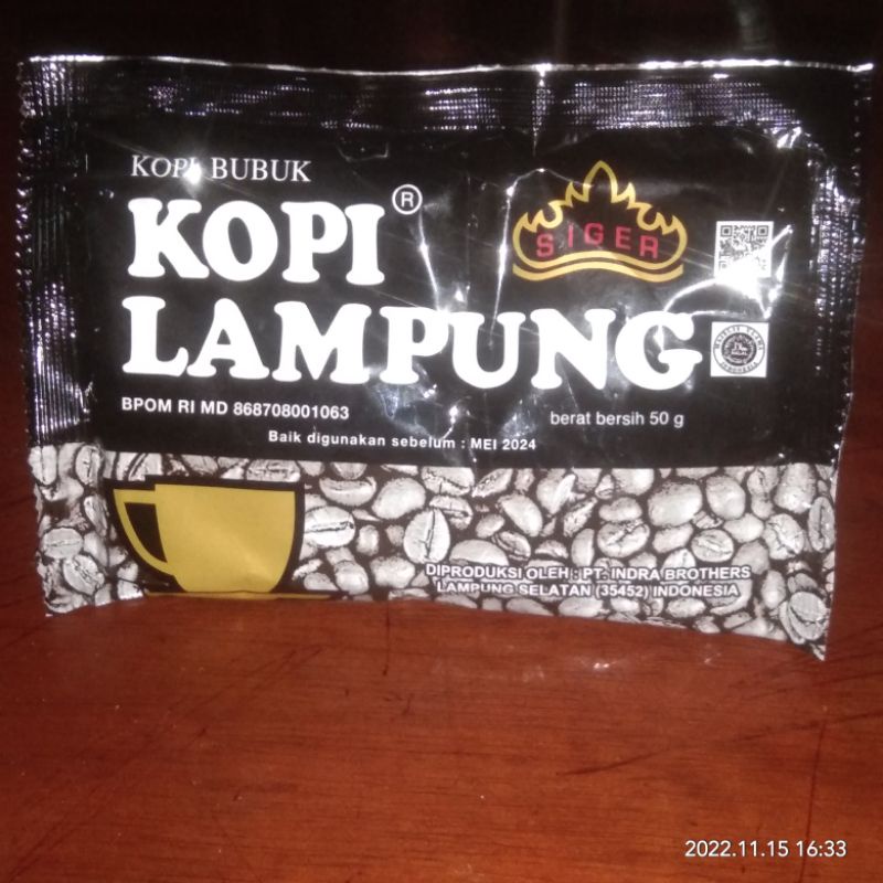 

KOPI LAMPUNG 50 gr,kopi asli produksi kota lampung