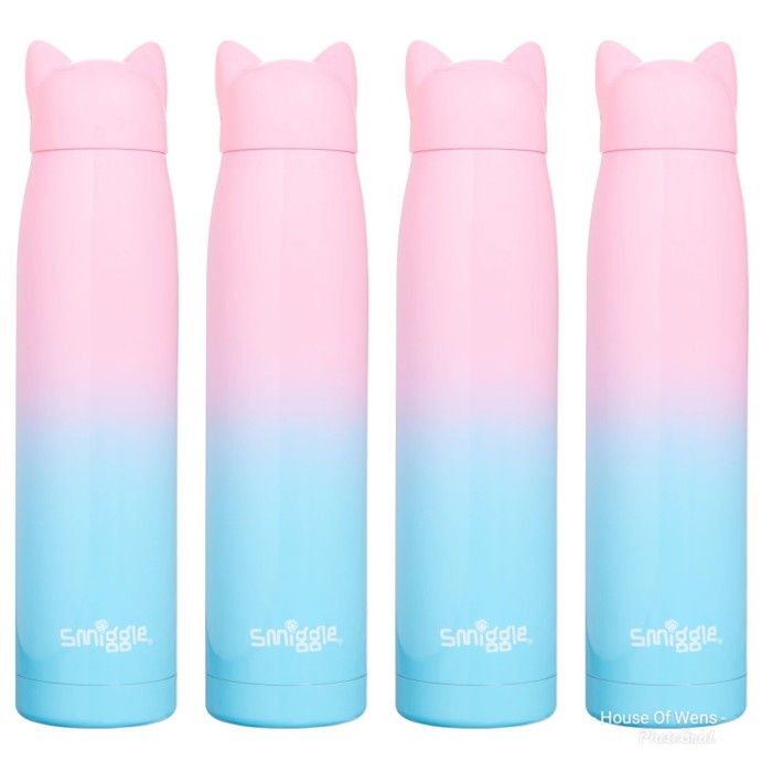 SMIGGLE KITTY STAINLESS STEEL BOTTLE - BOTOL MINUM STAINLESS SMIGGLE