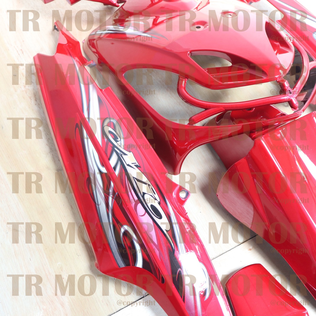 Body Mio Sporty Full Set 2010 Merah Body Halus Mio Sporty Mio New