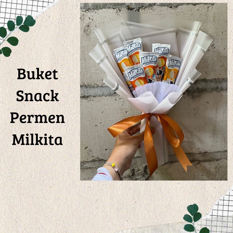 

BUKET 6pcs PERMEN MILKITA REALPICT // BUKET LUCU BUKET HADIAH ULANGTAHUN // BUKET SNACK BUKET COKELAT