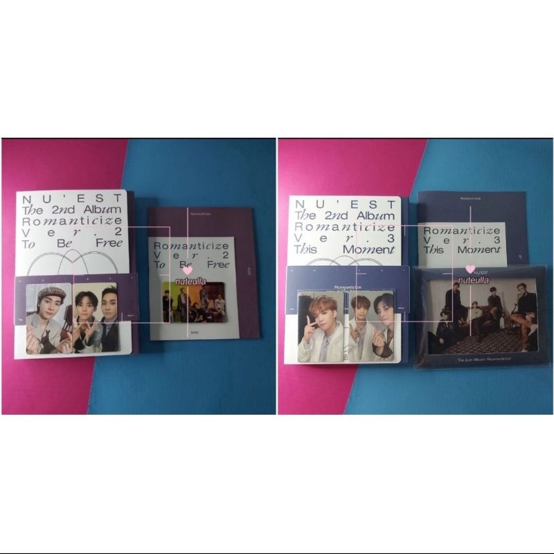 Unsealed Album NU'EST Romanticize Benefit Weverse Aladdin Nuest