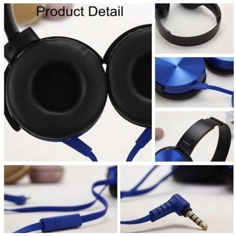 Headphone Kabel MDR-XB450 - Headphone / Headset XB-450 EXTRA BASS - Headphone XB450 -