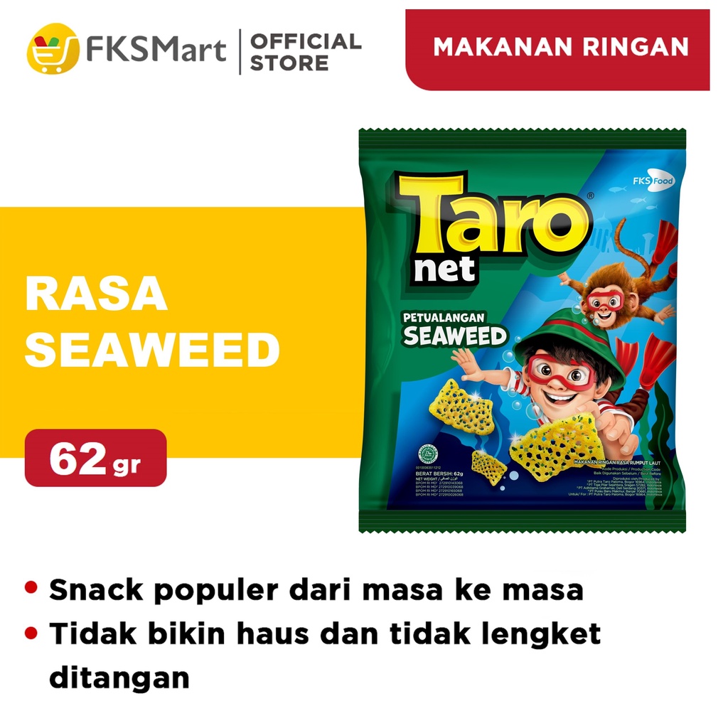 

Taro Net Seaweed Family Pack