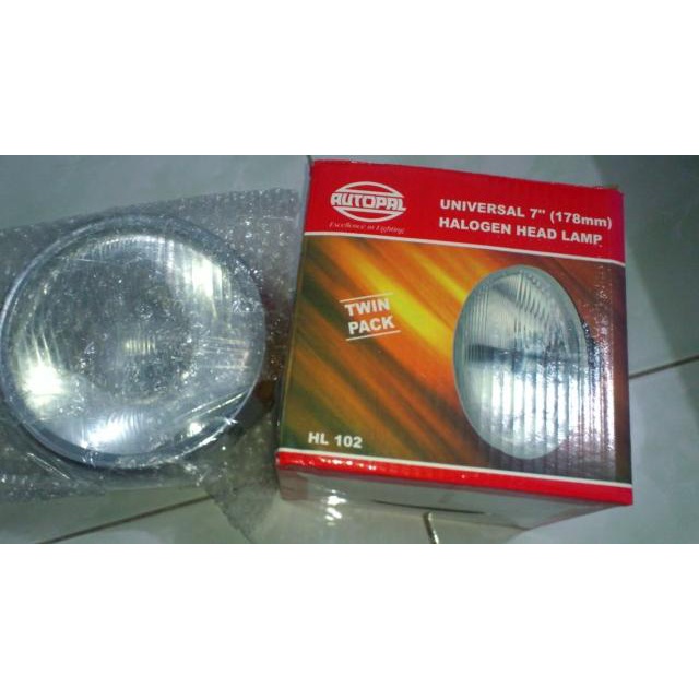 Reflektor Autopal 7 & 5 inch Tiger Megapro Vixion Scorpio Byson CB - Autopal 5inch