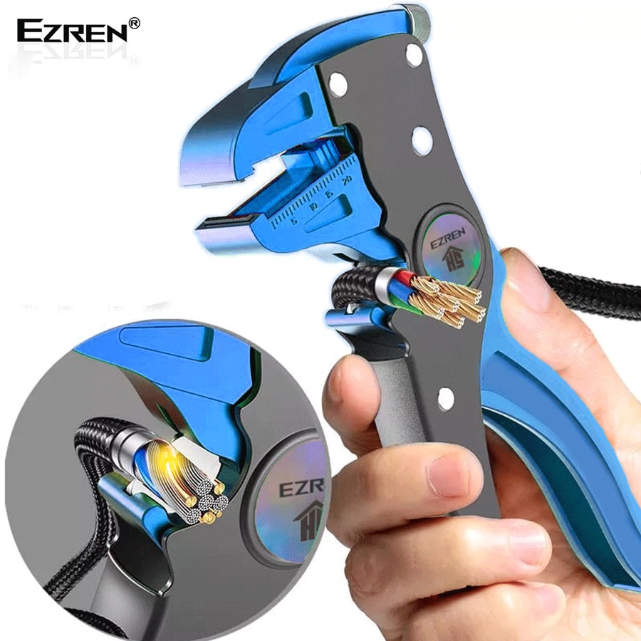 Ezren EZ-1A Wire Stripper Tang Kupas Kabel 0.5 - 6 mm Automatic