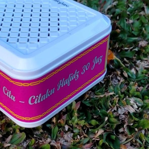 Audio AlQuran Anak 24 Qori / Audio Quran Digital / Speaker - Hitam