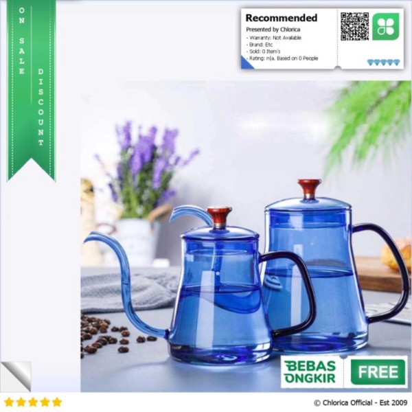 

Promo BORREY Teko Pitcher Teh Kopi Jus Borosilicate Glass Leher Angsa - TP-8 - 350ml Transpara Etc Limited