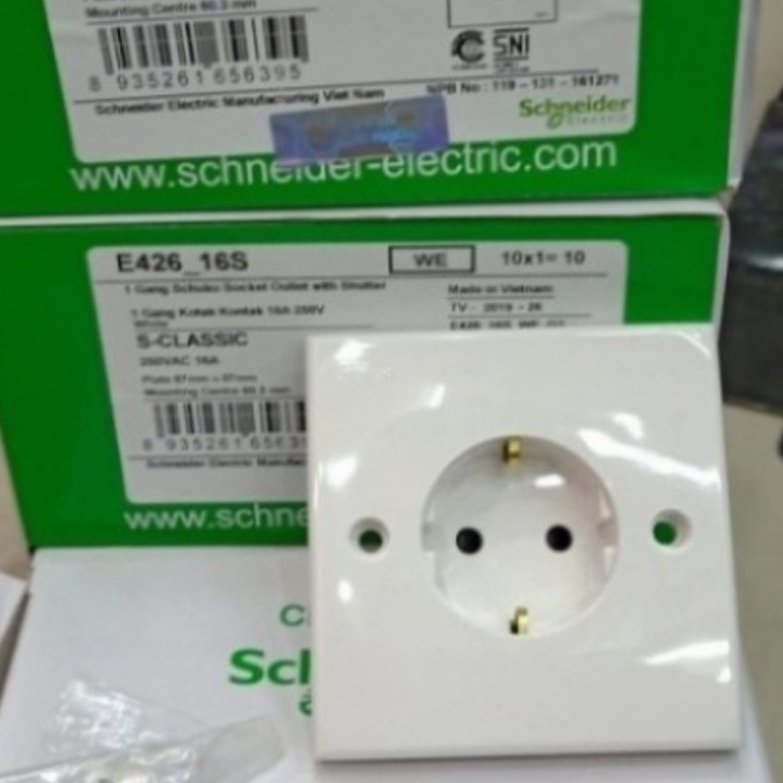 Schneider Electric Classic Stop Kontak (E426)