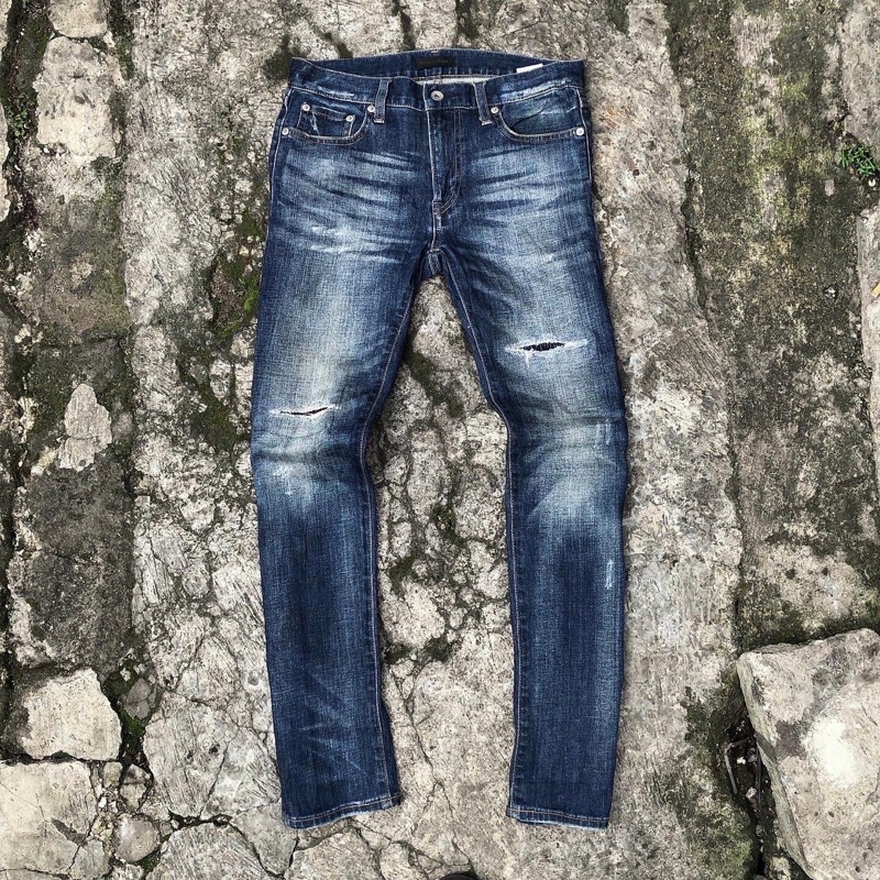 celana jeans uniqlo-size 29-pria/cowok-second original