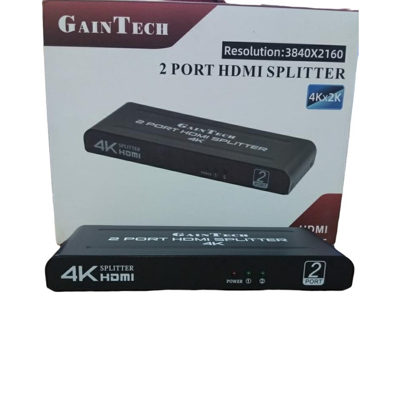 SPLITTER HDMI 1-2PORT GAINTECH + ADAPTOR